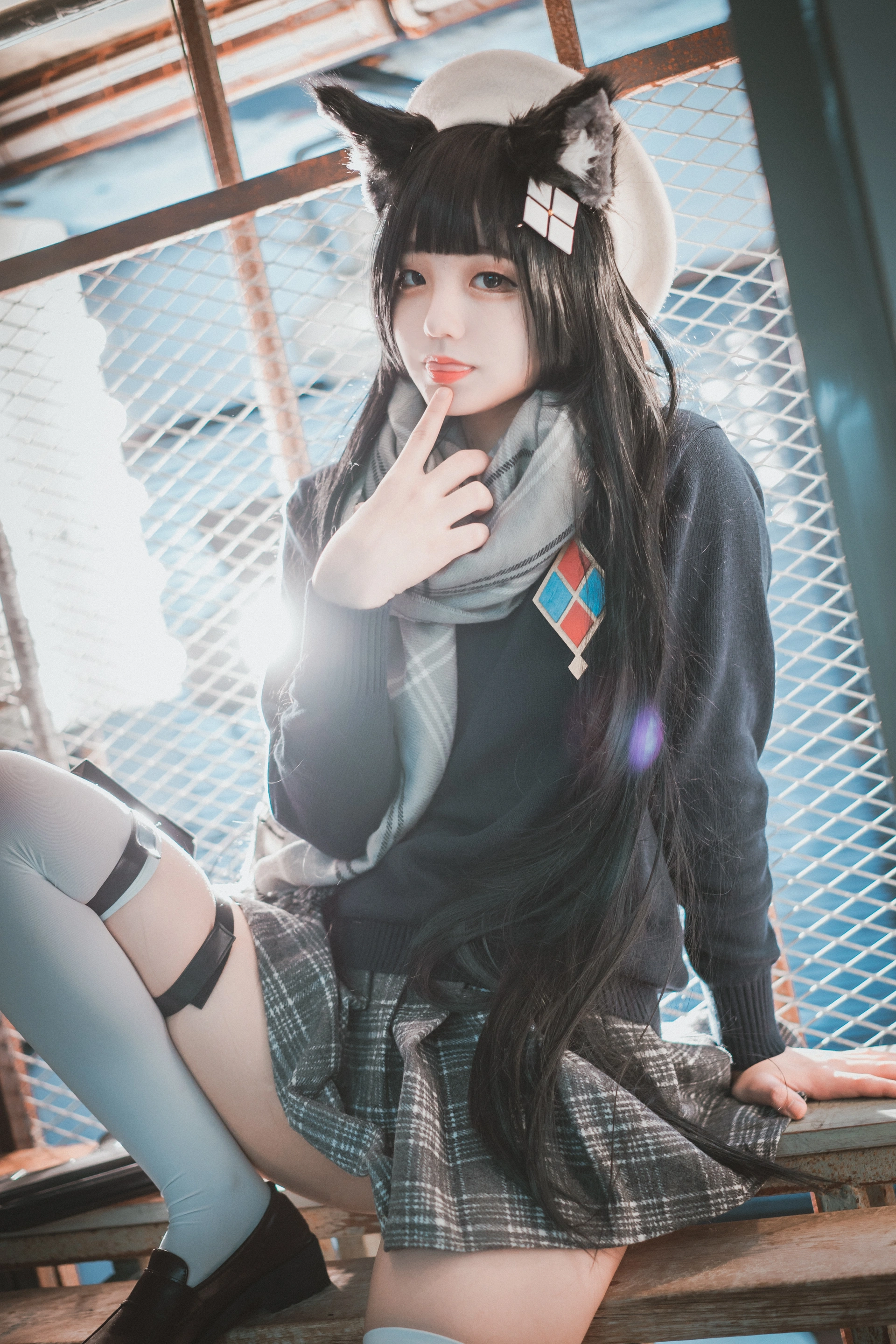 Jenny (정제니) - NO.19 [DJAWA] Type95 Pure White Graduation (Girls Frontline) 3
